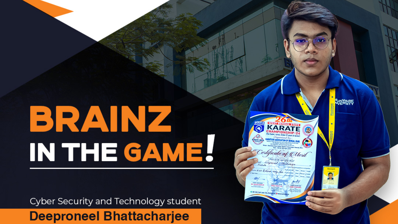Cyber Security and Technology student, Deeproneel Bhattacharjee, just clinched BRONZ