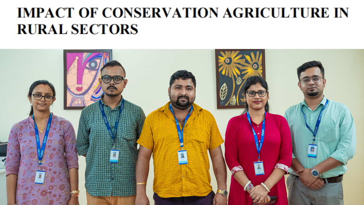 IIP Series Publication by Department of Agriculture's Esteemed Researchers: Dr. Madhusri Pramanik, Dr. Bhabani Prasad Mondal, Dr. Swarnali Duary, Dr. Sourav Roy, Mr. Soham Bachaspati, and Mr. Sagar Banik