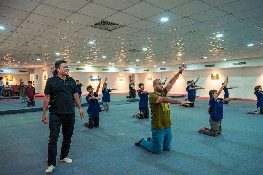 Establishing the harmony between mind and body: Brainware University celebrates International Day of Yoga