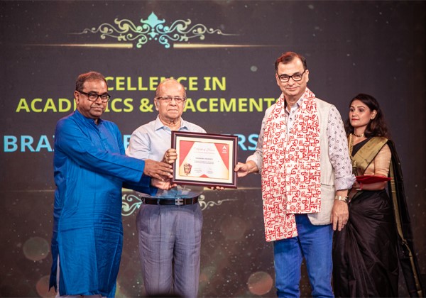BEST of BESTs for 2 years in a row: ABP Ananda Shiksha Samman 2023 for 'Excellence in Academics and Placements'