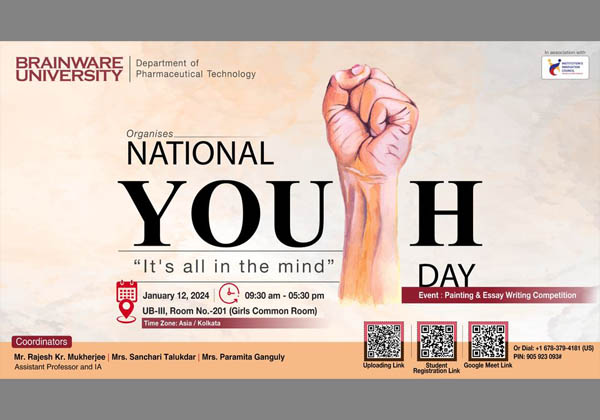 Premium Vector | Hand drawn national youth day illustration