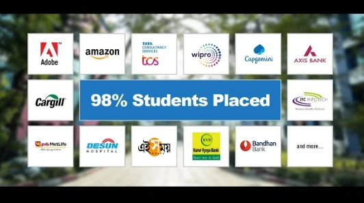 98% Students Placed