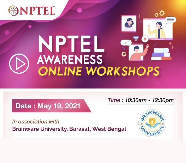NPTEL Awareness online workshop of May, 2021