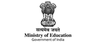 Ministry of Education Logo with Indian National Emblem